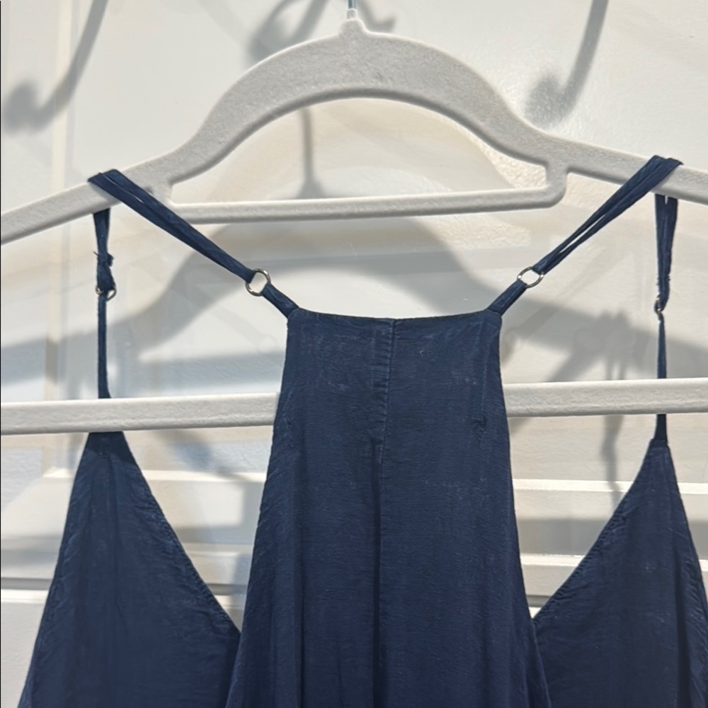 Blue Rain Navy Sleeveless Dress - Picture 4 of 5